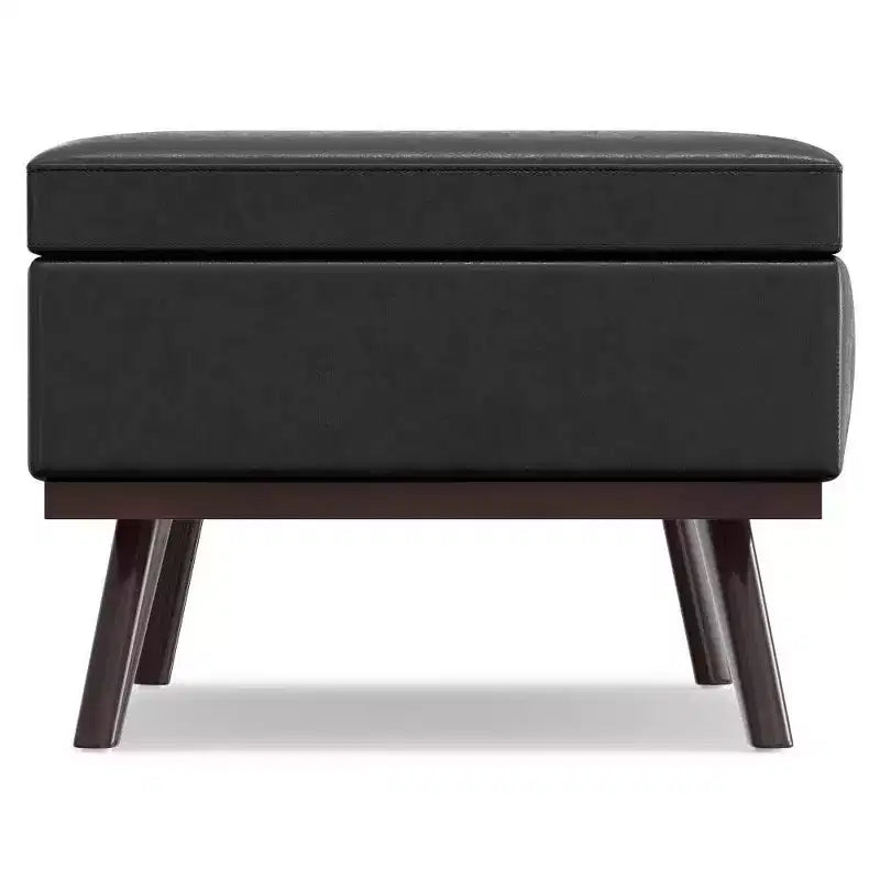Mesa de centro otomana grande con tapa elevable Ethan - WyndenHall