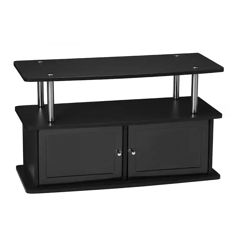 Mueble para TV Designs2Go para televisores de hasta 49 pulgadas con 2 armarios de almacenamiento y estante - Breighton Home