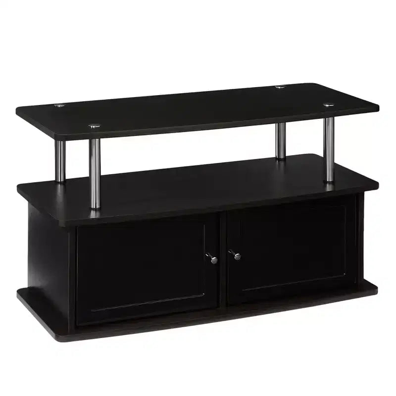 Designs2Go TV Stand for TVs up to 49 with 2 Storage Cabinets and Shelf - Breighton Home