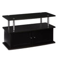 Designs2Go TV Stand for TVs up to 49 with 2 Storage Cabinets and Shelf - Breighton Home