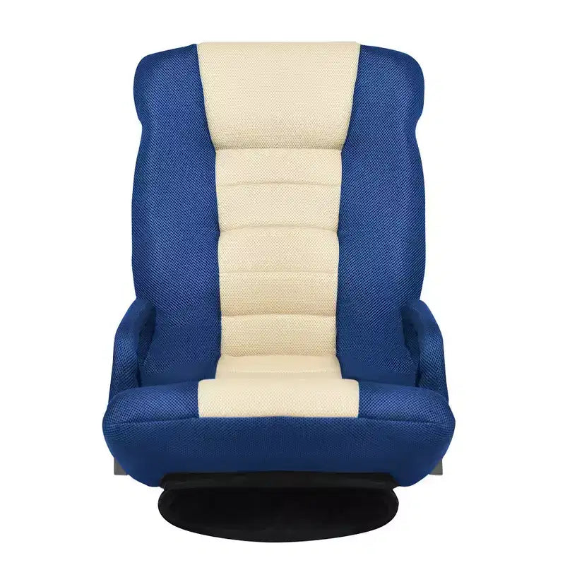 Costway 360-Degree Swivel Gaming Floor Chair with Foldable Adjustable Backrest
