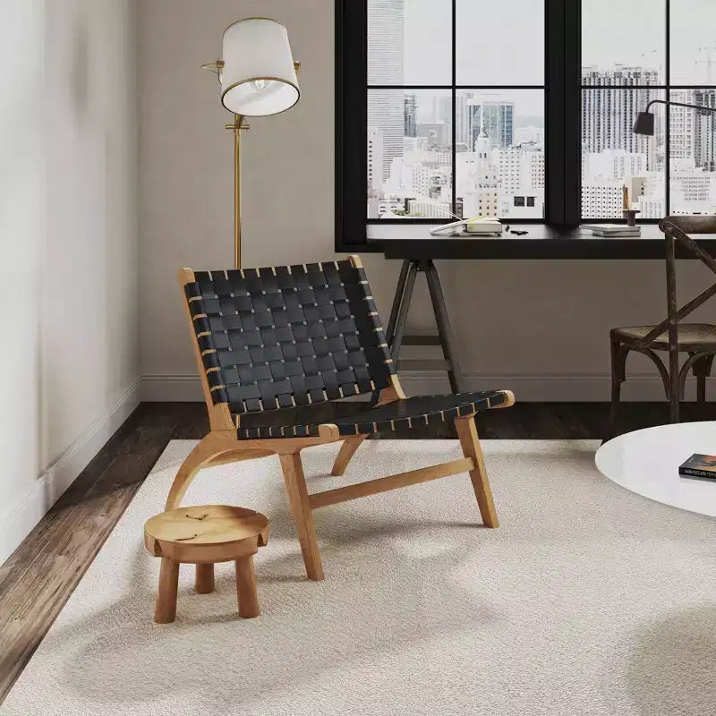Juego de 2 sillones decorativos de piel sintética Maintenon - Manhattan Comfort