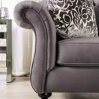 Sofá Tapizado con Botones Brushwood - HOMES: Inside + Out