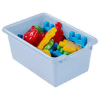 Casillero para abrigos colgante ECR4Kids de 10 secciones con estante y 10 compartimentos frontales tipo pala, almacenamiento tipo cubículo