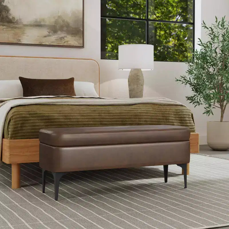 Banco de Almacenamiento Moderno Grande - HomePop