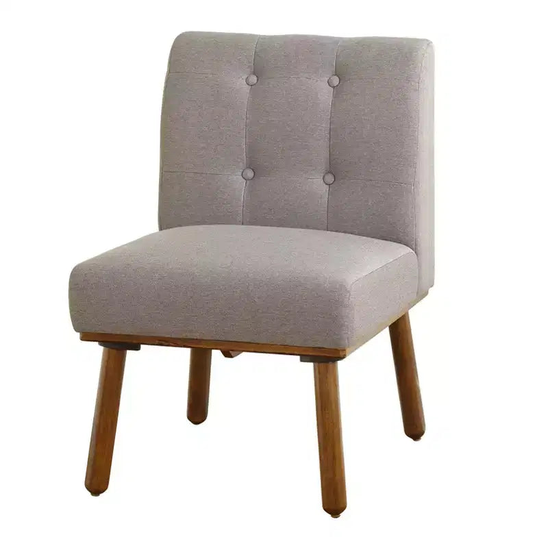 Juego de comedor tapizado moderno de mediados de siglo Neha de 4 piezas para 4 personas Buylateral