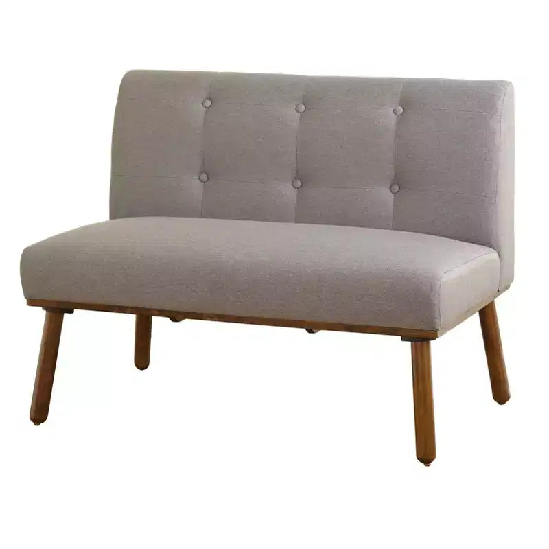 Juego de comedor tapizado moderno de mediados de siglo Neha de 4 piezas para 4 personas Buylateral