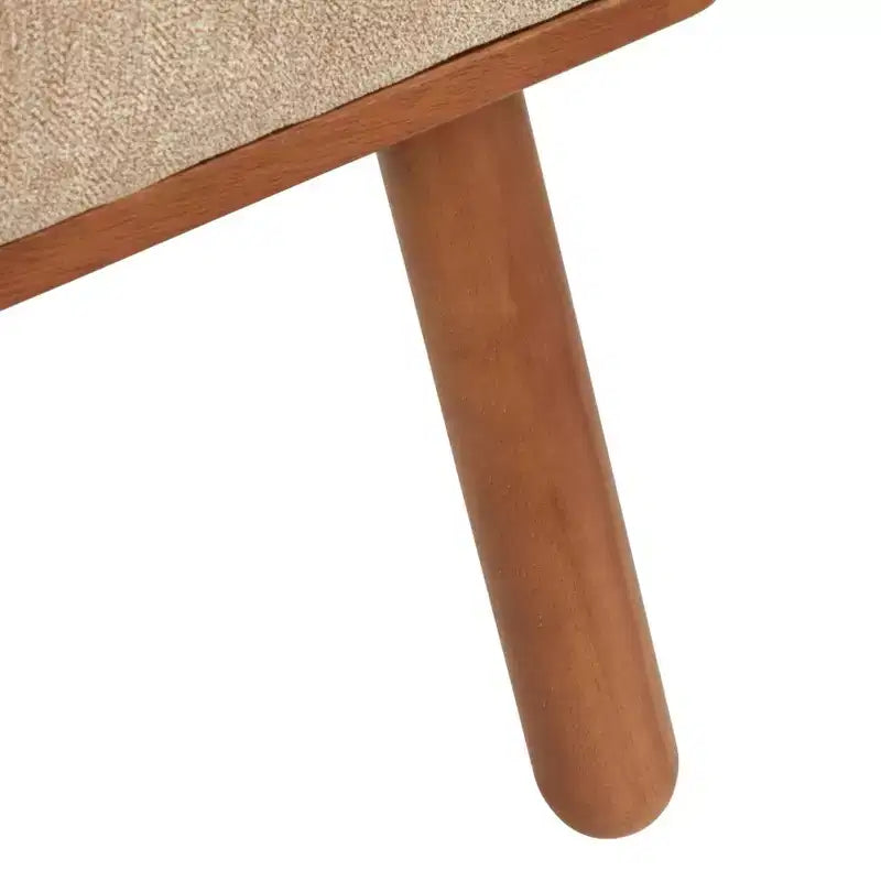 Juego de comedor tapizado moderno de mediados de siglo Neha de 4 piezas para 4 personas Buylateral