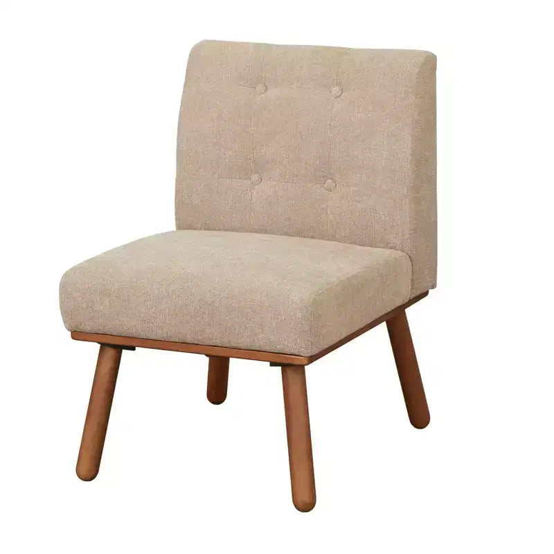 Juego de comedor tapizado moderno de mediados de siglo Neha de 4 piezas para 4 personas Buylateral