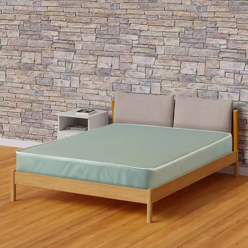 Continental Sleep, colchón híbrido con resortes embolsados y cubierta ajustada de vinilo, impermeable, de 9 pulgadas de altura, firmeza media
