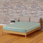 Continental Sleep, colchón híbrido con resortes embolsados y cubierta ajustada de vinilo, impermeable, de 9 pulgadas de altura, firmeza media