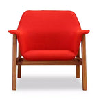 Sillones decorativos de tejido de lino