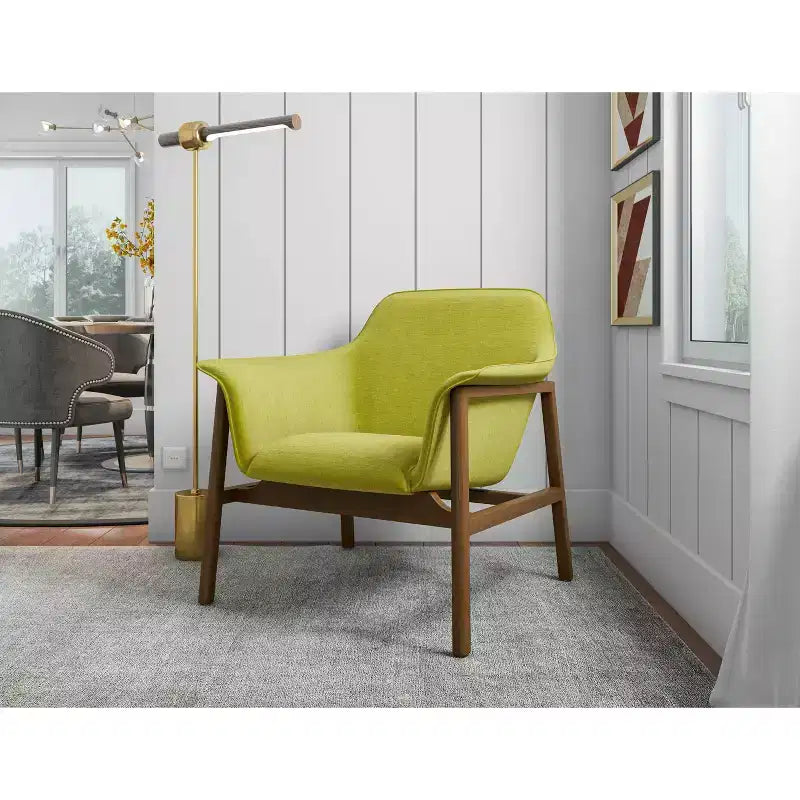 Sillones decorativos de tejido de lino