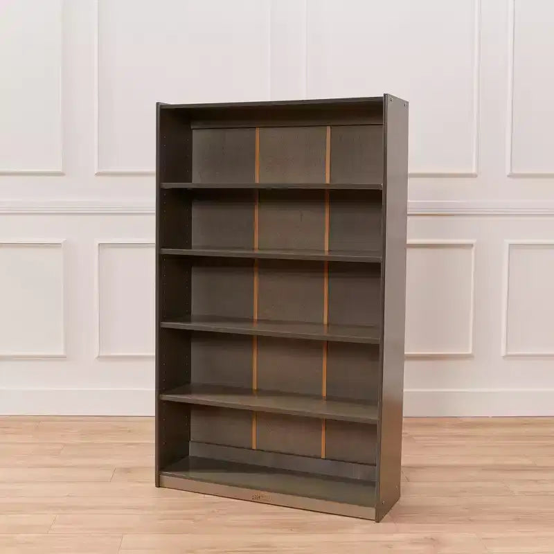 Estantería clásica de madera ECR4Kids con estantes ajustables, 60 pulgadas, estantería para el aula