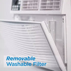 BLACK+DECKER Window Air Conditioners, 5,00014,000 BTU, Cools Rooms up to 700 Sq. Ft., with Remote or Manual Controls, Multiple Cooling Speeds