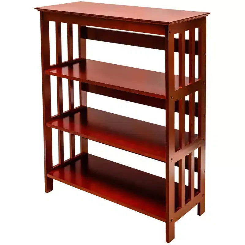 Estantería de madera de 3 niveles