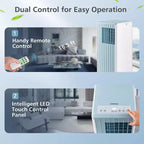 Costway 7100 BTU (10000 BTU ASHARE) Portable Air Conditioner 3-in-1 AC Unit with Cool Dehum Fan Sleep Mode