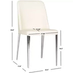 Silla auxiliar Baltic 18 H (juego de 2) - FOX2012 - Safavieh Couture