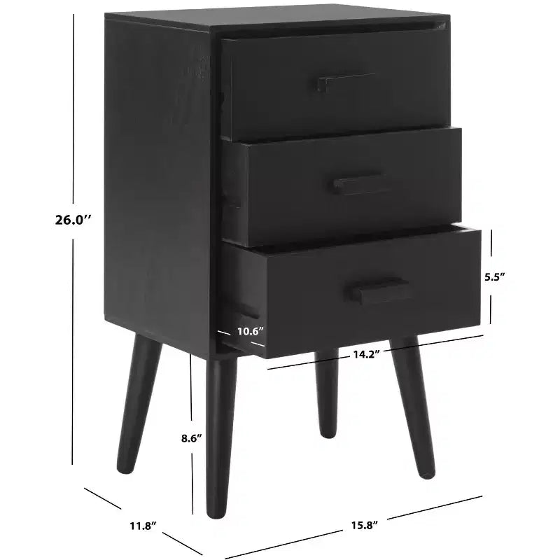 Mesa auxiliar de 3 cajones Pomona - CHS5700 - Safavieh