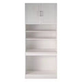 Ameriwood Home Elba Vanity Modular Closet Unit, Ivory Oak