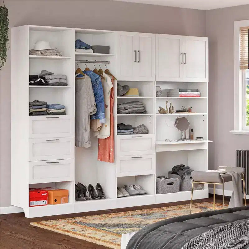 Ameriwood Home Armario Modular de Tocador Elba, Roble Marfil