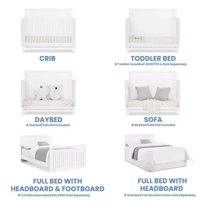 Cuna convertible 6 en 1 Spencer de Delta Children