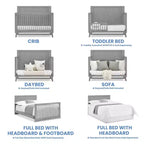 Cuna convertible 6 en 1 Spencer de Delta Children