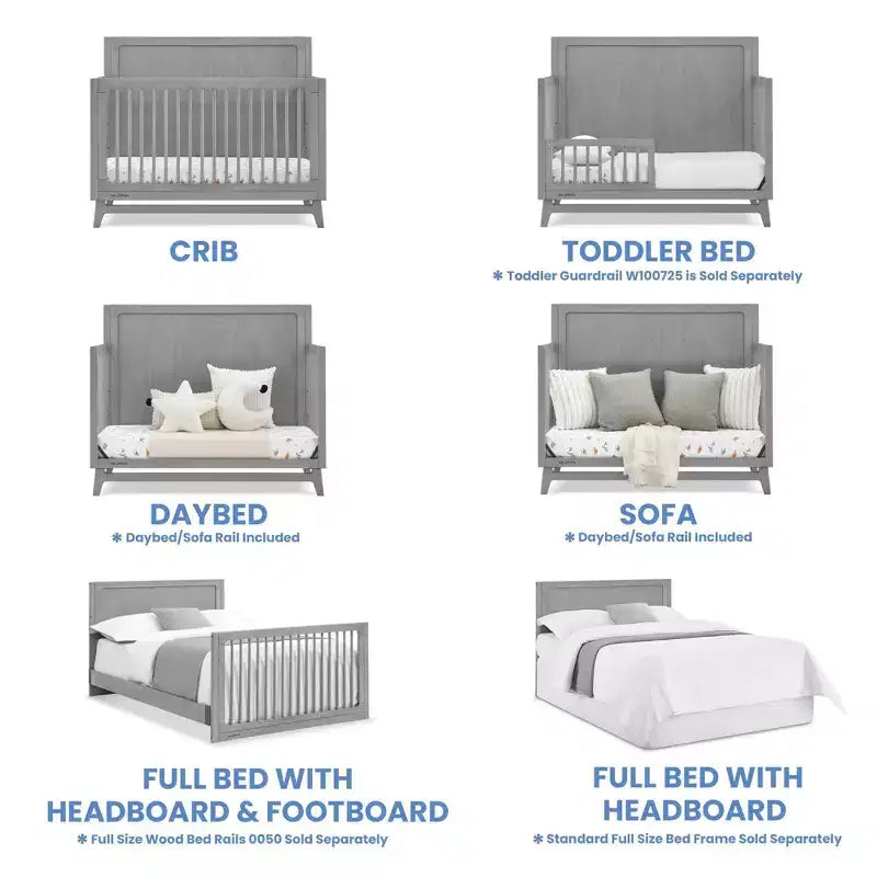 Cuna convertible 6 en 1 Spencer de Delta Children