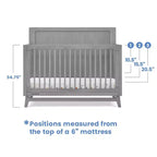 Cuna convertible 6 en 1 Spencer de Delta Children