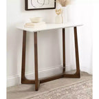 Mesa consola de madera Kate and Laurel Olivant