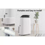 Garvee 14,000BTU Portable Air Conditioner, Fan with Remote Control 9,300 BTU (DOE)