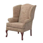 Sillón decorativo tradicional de orejas Paisley Comfort Pointe