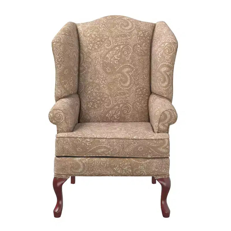 Sillón decorativo tradicional de orejas Paisley Comfort Pointe
