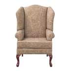 Sillón decorativo tradicional de orejas Paisley Comfort Pointe