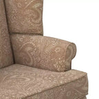 Sillón decorativo tradicional de orejas Paisley Comfort Pointe