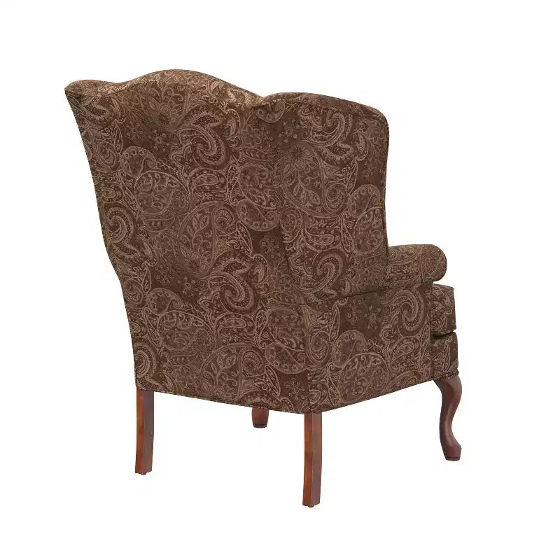 Sillón decorativo tradicional de orejas Paisley Comfort Pointe