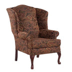 Sillón decorativo tradicional de orejas Paisley Comfort Pointe