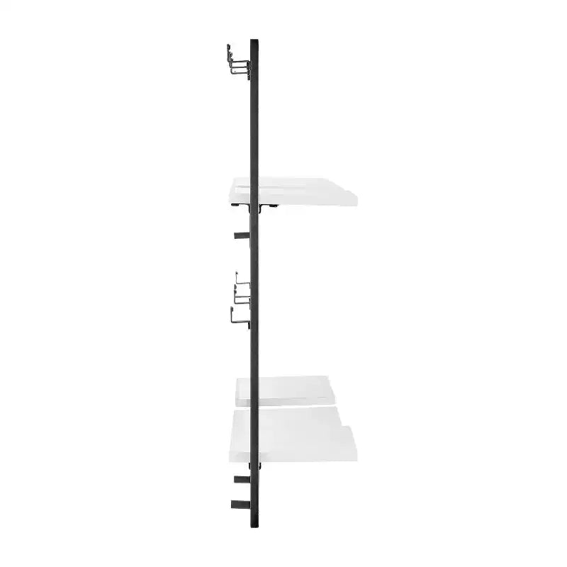 Juego de 4 estantes de pared enmarcados - Danya B.
