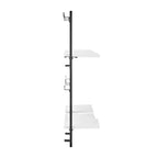 Juego de 4 estantes de pared enmarcados - Danya B.
