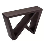 Tienda 24/7 En Casa Mesa Consola Rectangular Moderna Sunguard de 48 con Diseño Geométrico