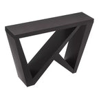 Tienda 24/7 En Casa Mesa Consola Rectangular Moderna Sunguard de 48 con Diseño Geométrico