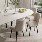 Sillas de comedor modernas tapizadas Dovelina (Juego de 2)