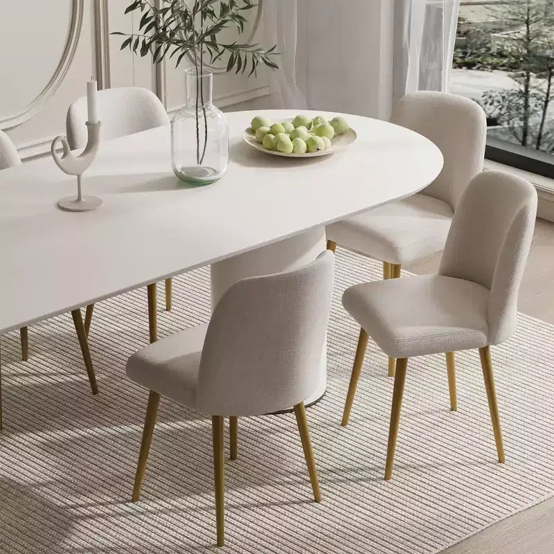 Sillas de comedor modernas tapizadas Dovelina (Juego de 2)