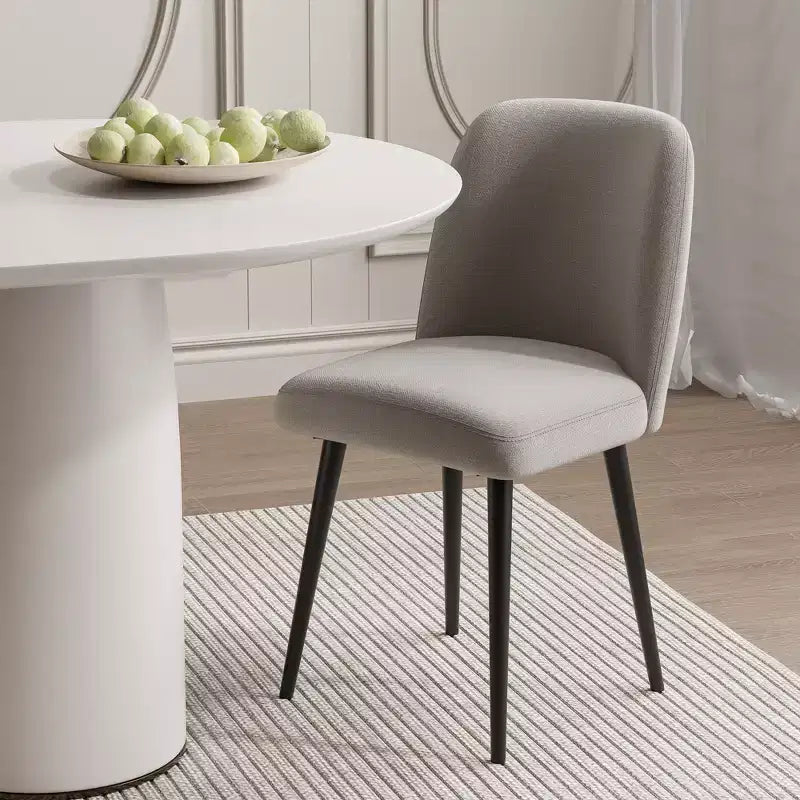 Sillas de comedor modernas tapizadas Dovelina (Juego de 2)
