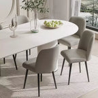 Sillas de comedor modernas tapizadas Dovelina (Juego de 2)