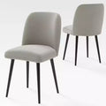 Sillas de comedor modernas tapizadas Dovelina (Juego de 2)