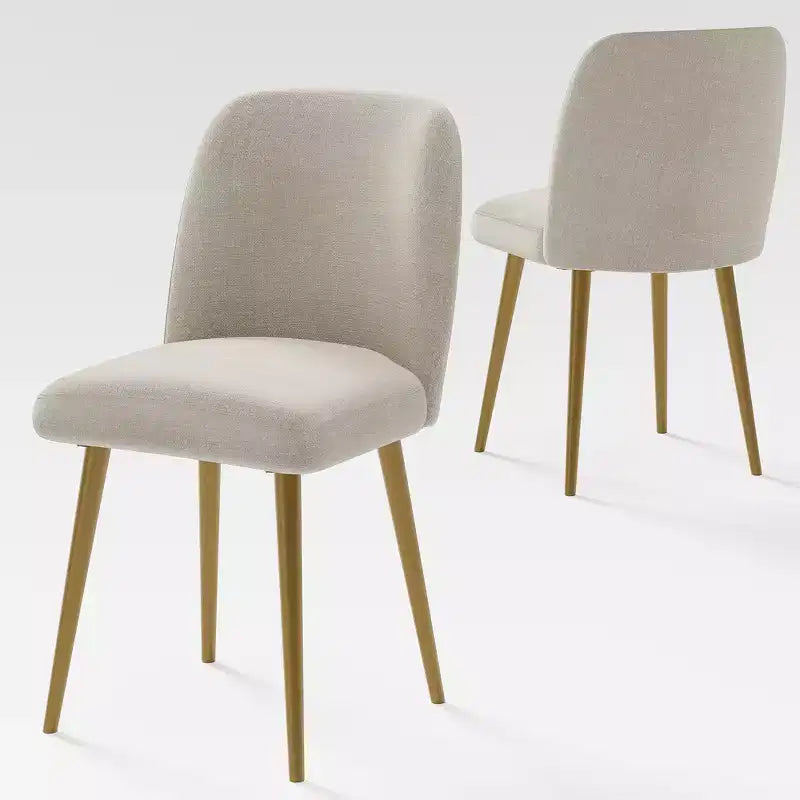Sillas de comedor modernas tapizadas Dovelina (Juego de 2)