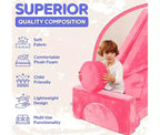 Contour Comfort Sofá Infantil 14 Piezas Juego Modular Infantil Sofá Convertible para Niños con Cojines de Espuma Suave | Sofá Fortaleza para Niños, Muebles para Sala de Juegos Infantiles