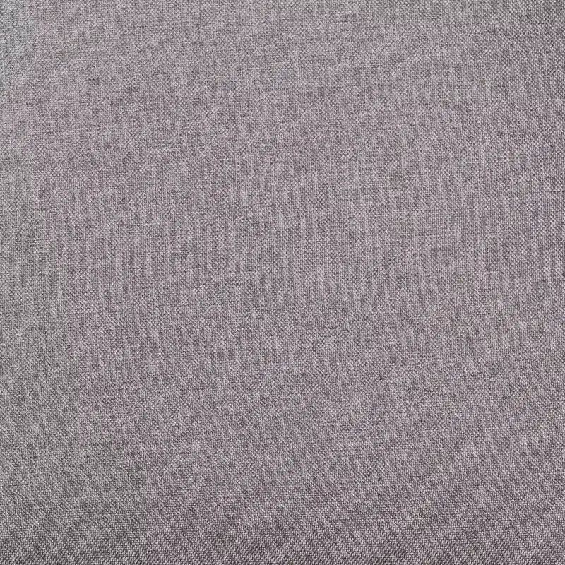 Juego de comedor Baxton Studio Jana moderno, de 7 piezas, con tela gris y madera con acabado marrón expreso