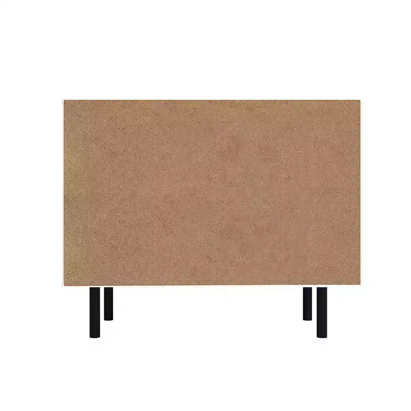 Mueble auxiliar moderno de mediados de siglo Liam de 2 estantes de Manhattan Comfort